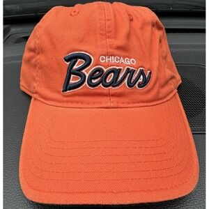 NFL Distressed Script Chicago Bears Adjustable Cap/Hat